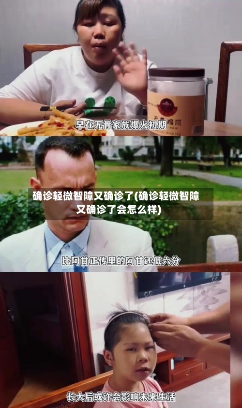 确诊轻微智障又确诊了(确诊轻微智障又确诊了会怎么样)