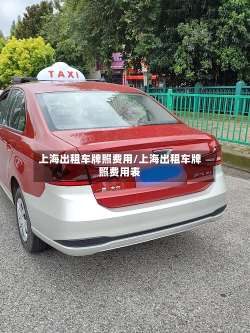 上海出租车牌照费用/上海出租车牌照费用表-第3张图片