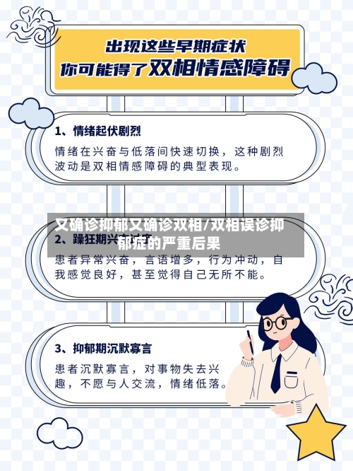 又确诊抑郁又确诊双相/双相误诊抑郁症的严重后果