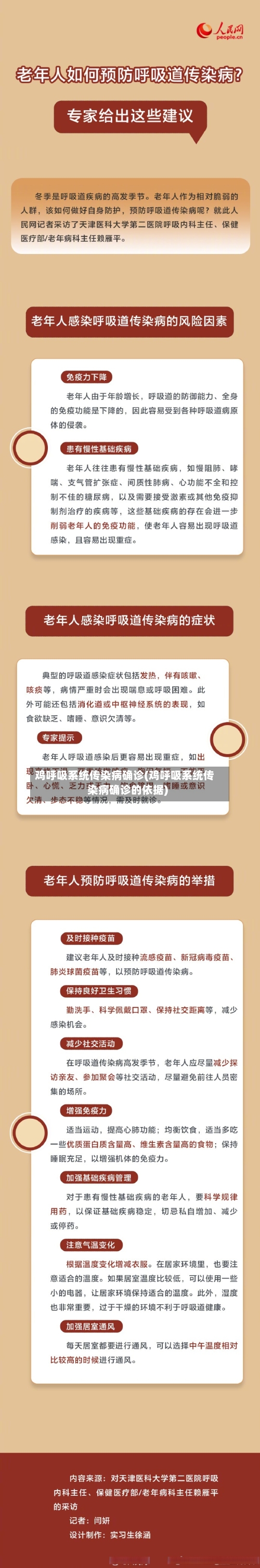 鸡呼吸系统传染病确诊(鸡呼吸系统传染病确诊的依据)