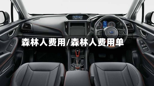 森林人费用/森林人费用单