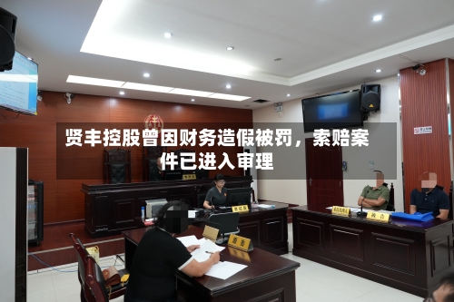 贤丰控股曾因财务造假被罚，索赔案件已进入审理-第3张图片