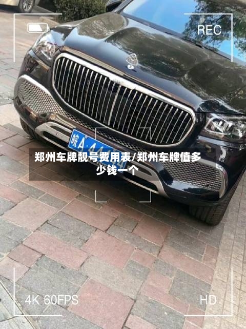 郑州车牌靓号费用表/郑州车牌值多少钱一个-第3张图片