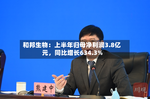 和邦生物：上半年归母净利润3.8亿元，同比增长634.3%-第2张图片