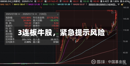 3连板牛股，紧急提示风险-第2张图片