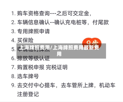 上海牌照费用/上海牌照费用最新费用-第1张图片