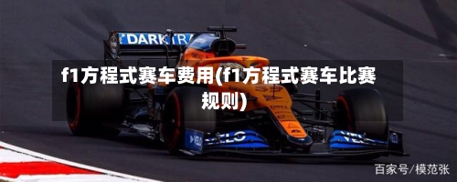 f1方程式赛车费用(f1方程式赛车比赛规则)-第2张图片