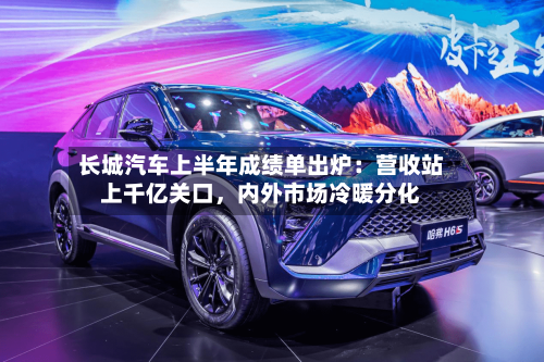 长城汽车上半年成绩单出炉：营收站上千亿关口	，内外市场冷暖分化-第2张图片