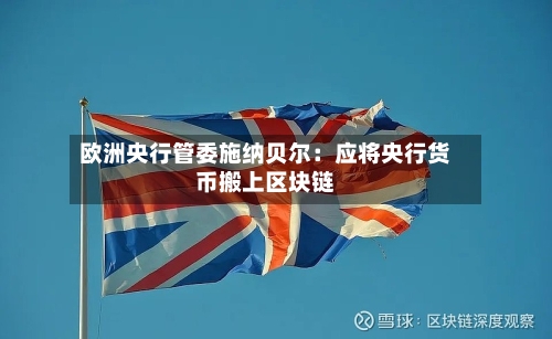 欧洲央行管委施纳贝尔:应将央行货币搬上区块链-第3张图片