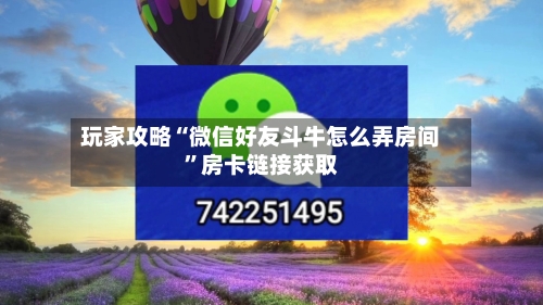 玩家攻略“微信好友斗牛怎么弄房间”房卡链接获取-第2张图片