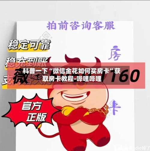 科普一下“微信金花如何买房卡	”获取房卡教程-哔哩哔哩-第3张图片