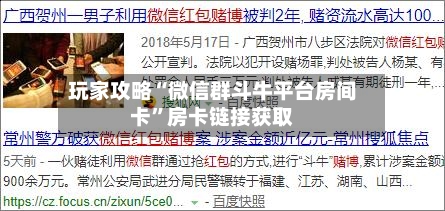玩家攻略“微信群斗牛平台房间卡”房卡链接获取-第3张图片
