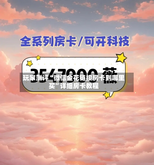 玩家测评“微信金花链接房卡到哪里买	”详细房卡教程-第3张图片