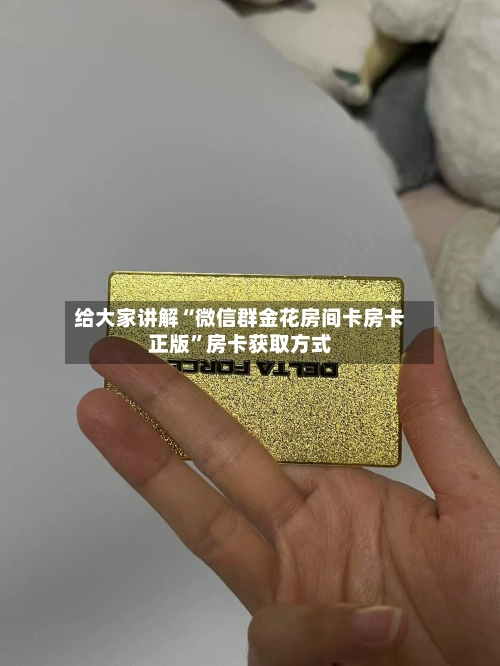 给大家讲解“微信群金花房间卡房卡正版”房卡获取方式-第3张图片