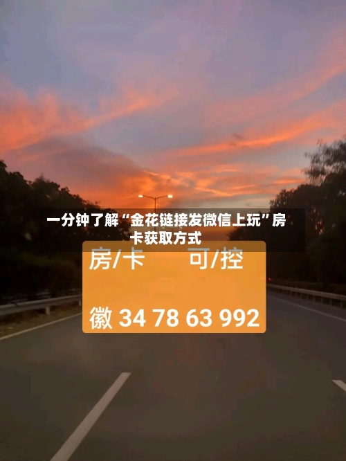 一分钟了解“金花链接发微信上玩”房卡获取方式-第2张图片
