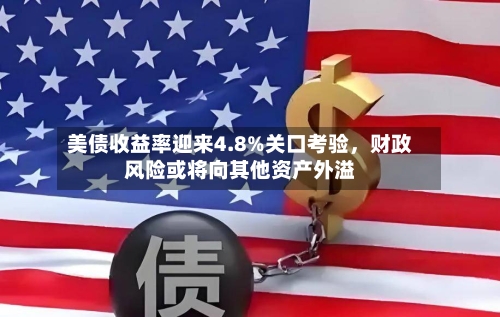 美债收益率迎来4.8%关口考验，财政风险或将向其他资产外溢-第3张图片