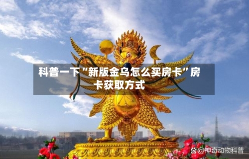科普一下“新版金乌怎么买房卡”房卡获取方式-第2张图片