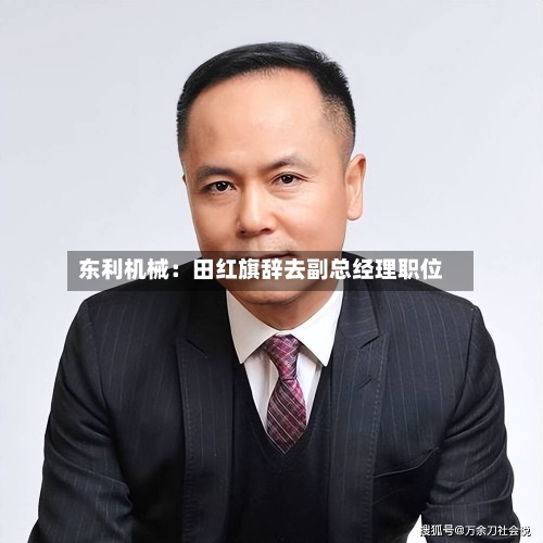 东利机械：田红旗辞去副总经理职位-第3张图片