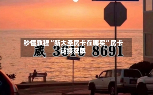 秒懂教程“新大圣房卡在哪买	”房卡链接获取-第2张图片