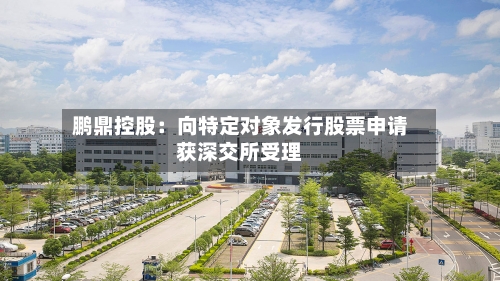 鹏鼎控股:向特定对象发行股票申请获深交所受理-第3张图片