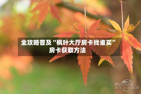 全攻略普及“枫叶大厅房卡找谁买”房卡获取方法-第2张图片