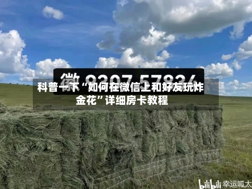 科普一下“如何在微信上和好友玩炸 金花”详细房卡教程-第2张图片