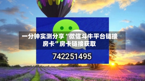 一分钟实测分享“微信斗牛平台链接房卡	”房卡链接获取-第2张图片