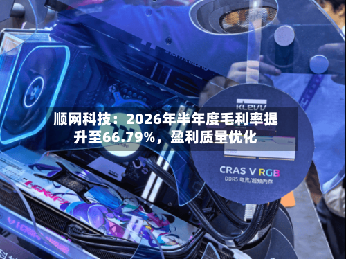顺网科技：2026年半年度毛利率提升至66.79%，盈利质量优化-第2张图片