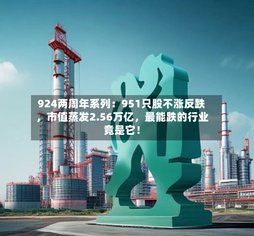 924两周年系列：951只股不涨反跌，市值蒸发2.56万亿，最能跌的行业竟是它！-第3张图片