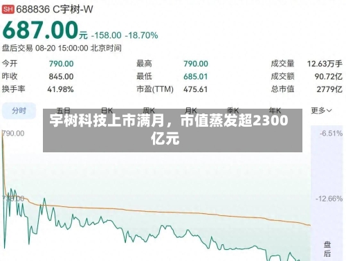 宇树科技上市满月	，市值蒸发超2300亿元-第3张图片