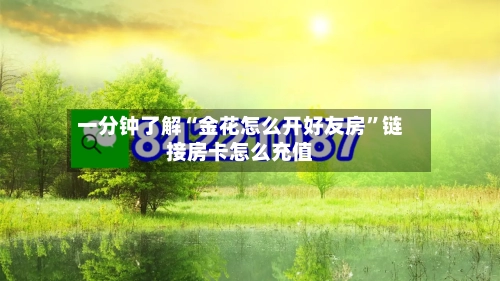 一分钟了解“金花怎么开好友房”链接房卡怎么充值-第2张图片