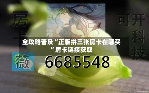 全攻略普及“正版拼三张房卡在哪买”房卡链接获取-第2张图片