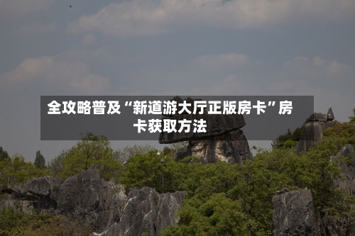 全攻略普及“新道游大厅正版房卡”房卡获取方法-第2张图片