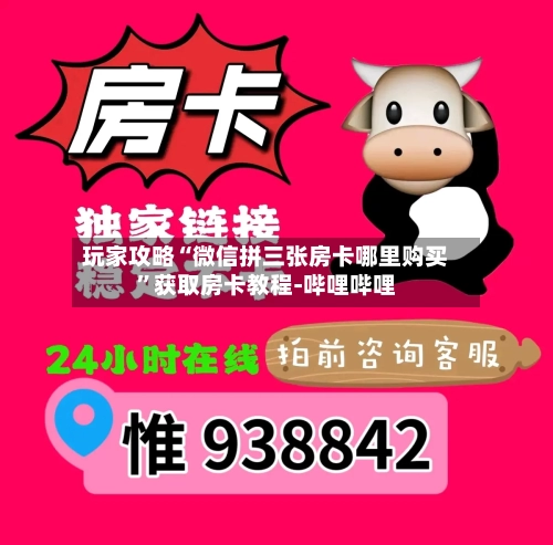 玩家攻略“微信拼三张房卡哪里购买”获取房卡教程-哔哩哔哩