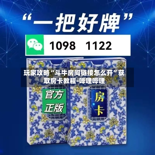玩家攻略“斗牛房间链接怎么开”获取房卡教程-哔哩哔哩-第3张图片