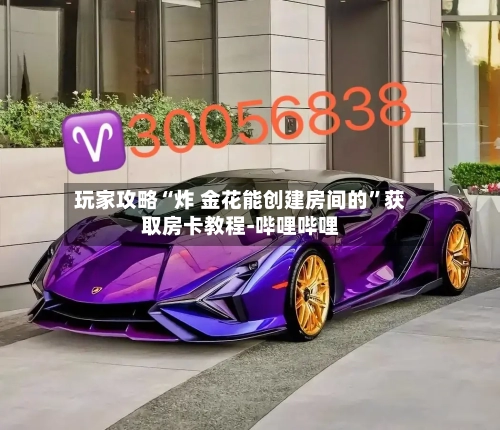 玩家攻略“炸 金花能创建房间的”获取房卡教程-哔哩哔哩-第2张图片