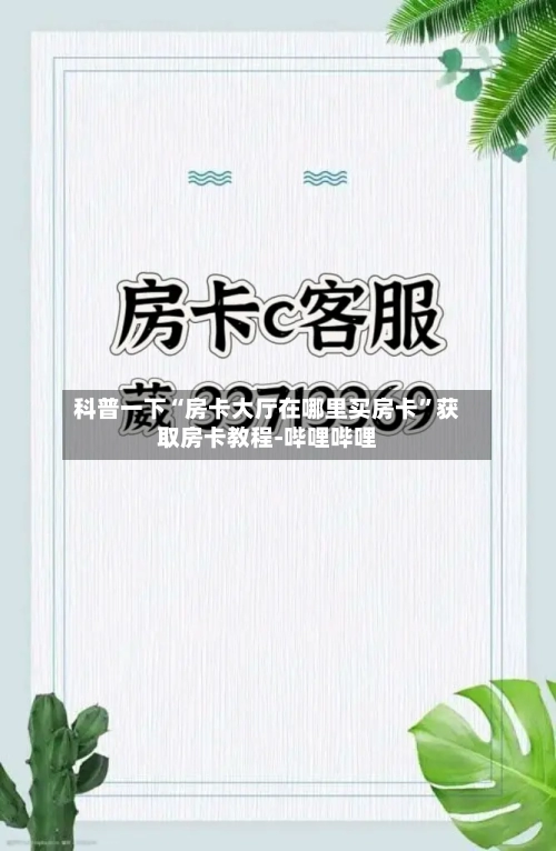 科普一下“房卡大厅在哪里买房卡”获取房卡教程-哔哩哔哩-第3张图片