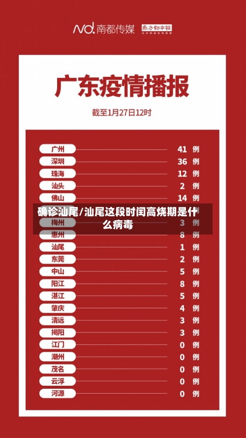 确诊汕尾/汕尾这段时闰高烧期是什么病毒