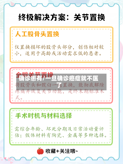 确诊患有/一旦确诊癌症就不医了