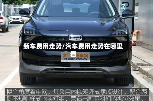 新车费用走势/汽车费用走势在哪里看
