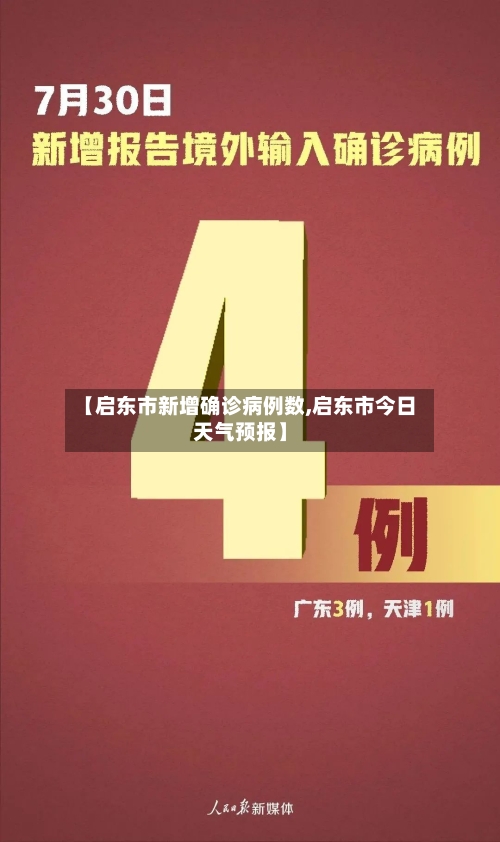 【启东市新增确诊病例数,启东市今日天气预报】-第3张图片