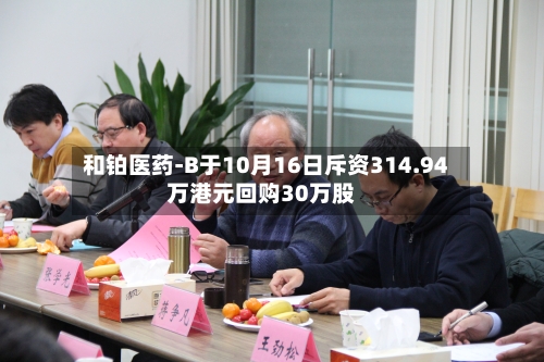 和铂医药-B于10月16日斥资314.94万港元回购30万股-第2张图片