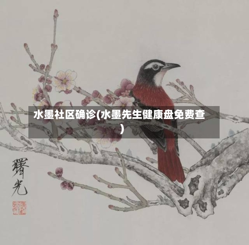 水墨社区确诊(水墨先生健康盘免费查)-第2张图片