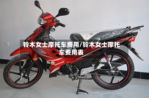 铃木女士摩托车费用/铃木女士摩托车费用表-第3张图片