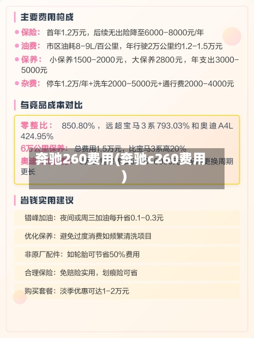 奔驰260费用(奔驰c260费用)-第2张图片
