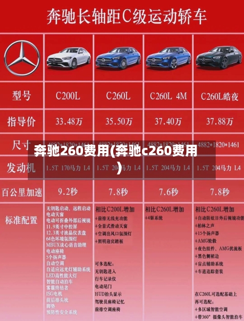 奔驰260费用(奔驰c260费用)