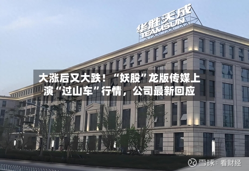 大涨后又大跌！“妖股”龙版传媒上演“过山车	”行情	，公司最新回应-第2张图片