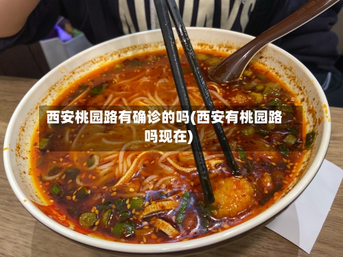 西安桃园路有确诊的吗(西安有桃园路吗现在)