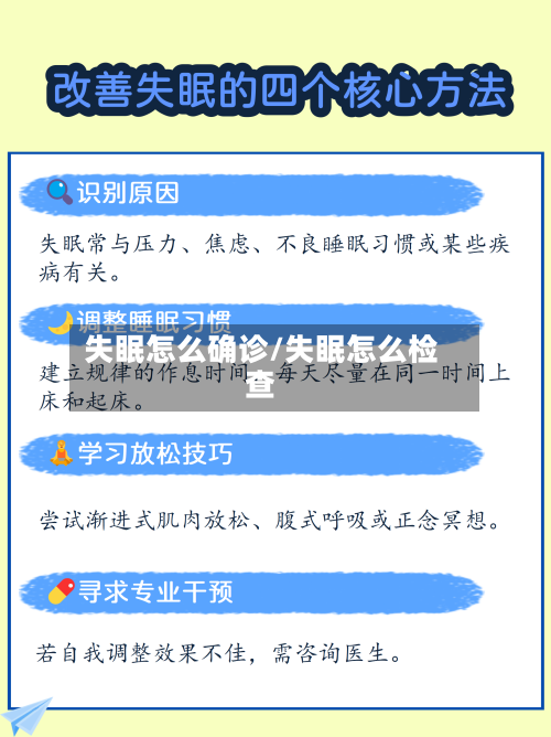 失眠怎么确诊/失眠怎么检查-第3张图片