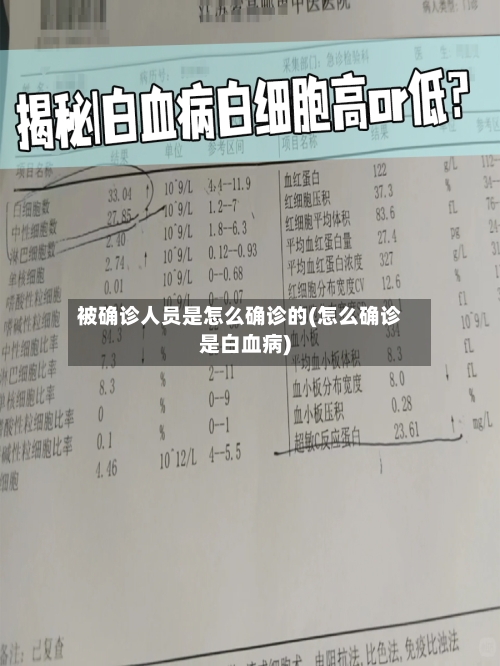 被确诊人员是怎么确诊的(怎么确诊是白血病)-第2张图片
